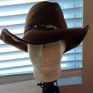 Jack Daniels Dark Brown Cowboy Hat